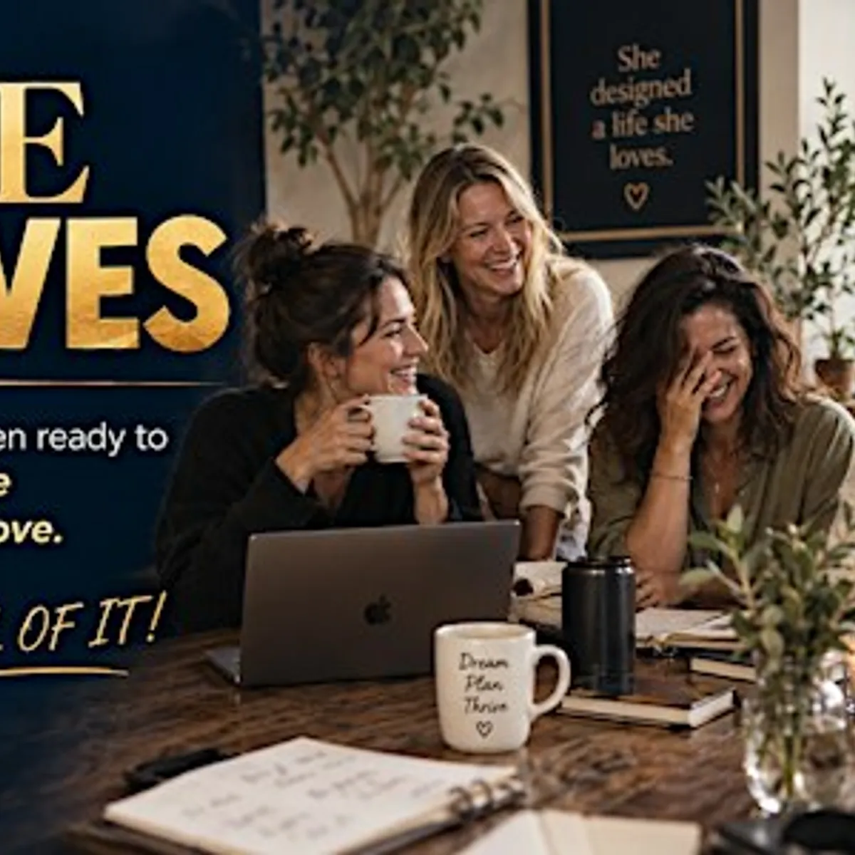 SHE THRIVES - Build A Business That Feels Like Freedom