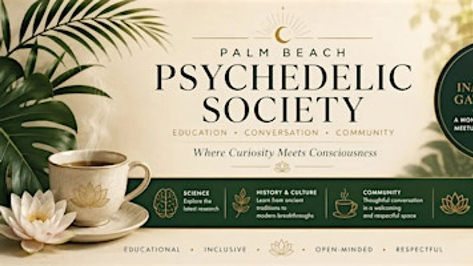 Palm Beach Psychedelic Society Inaugural Gathering