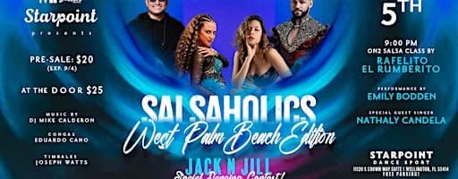 Salsaholics West Palm Beach Edition at Starpoint!