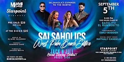Salsaholics West Palm Beach Edition at Starpoint!