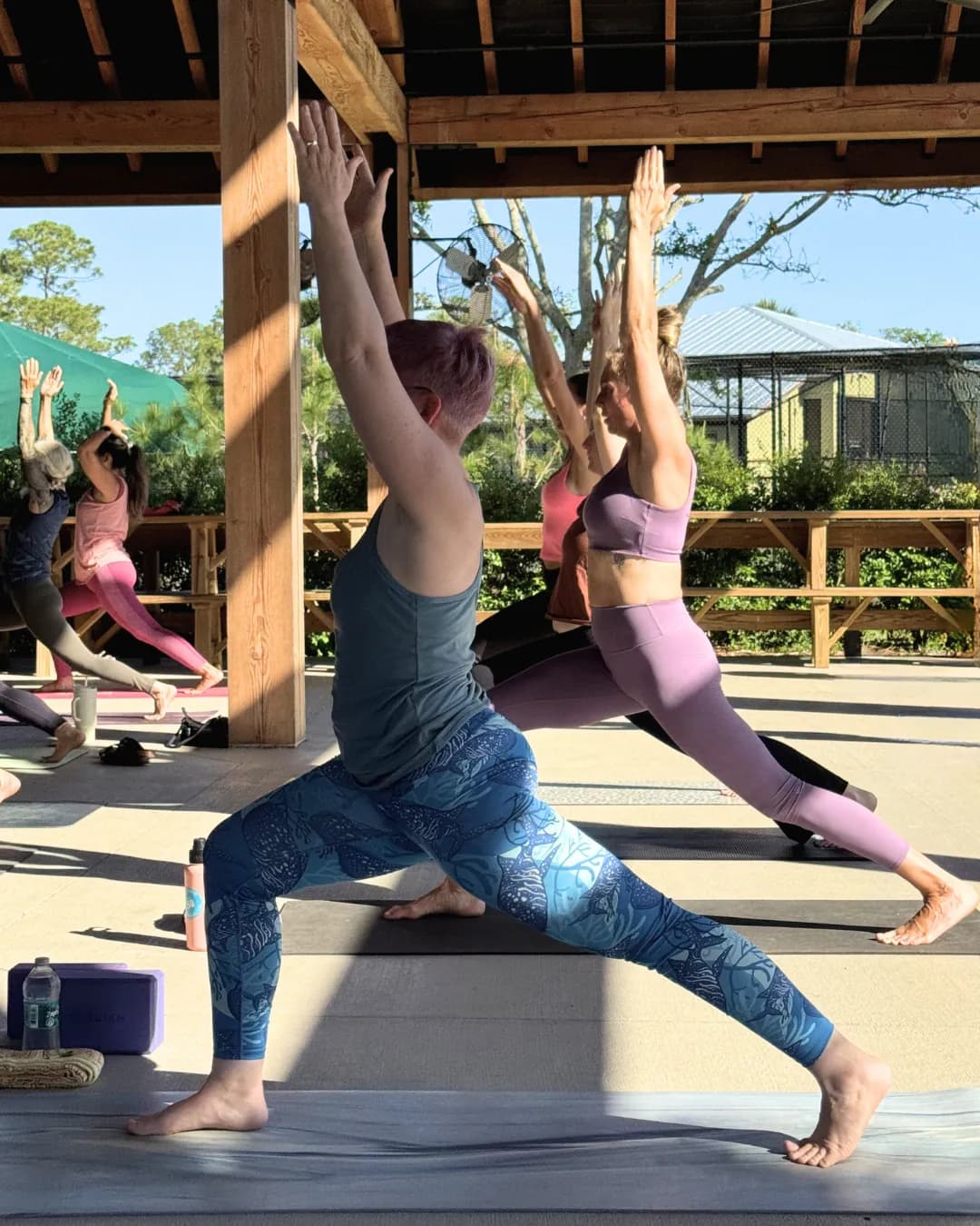 Yoga in the Wild at Busch Wildlife Sanctuary