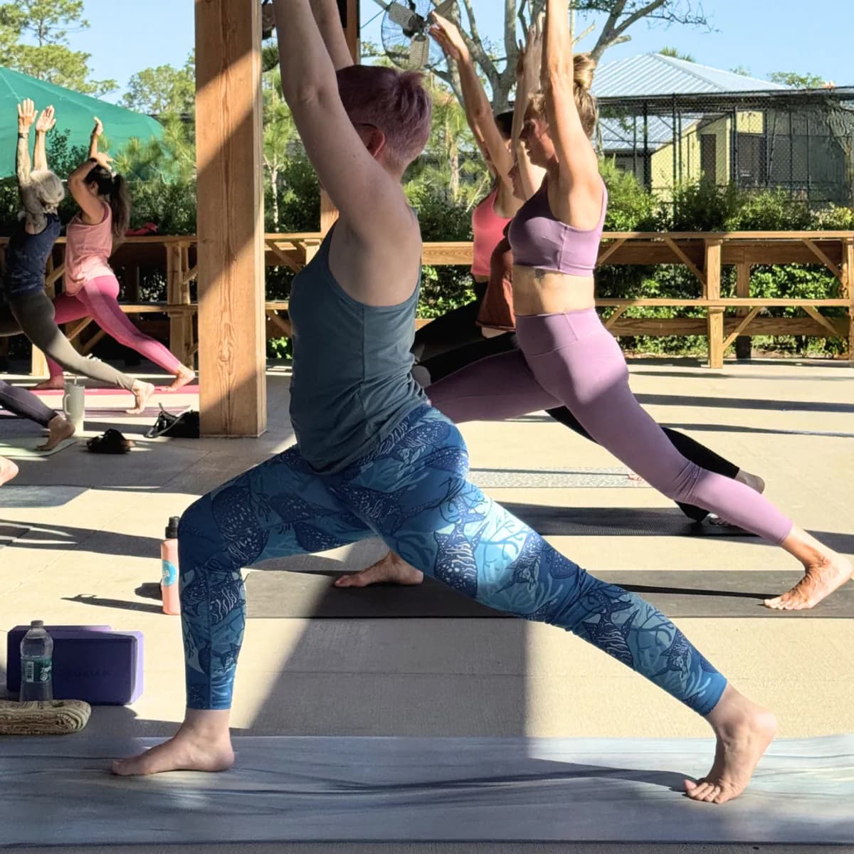 Yoga in the Wild at Busch Wildlife Sanctuary