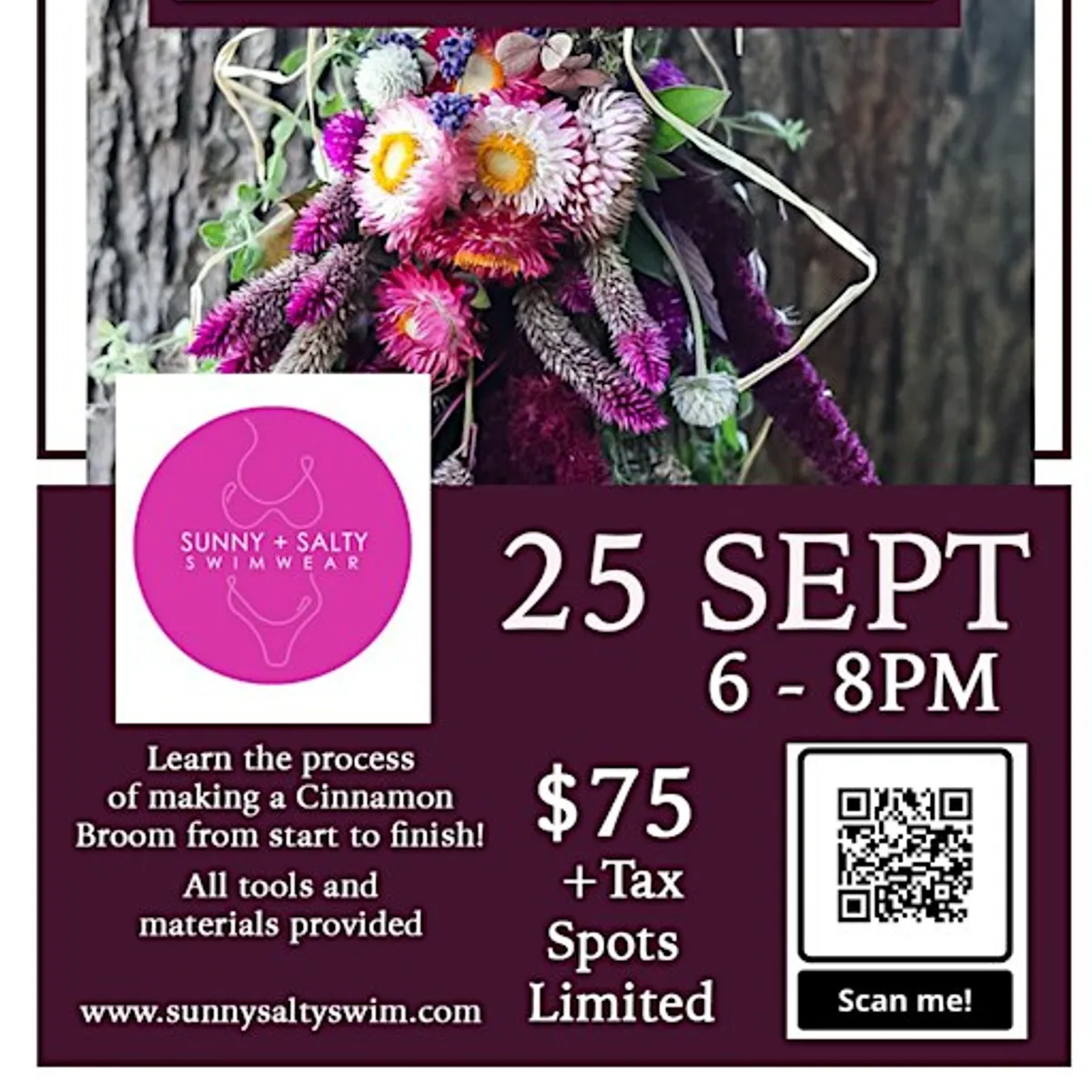Cinnamon Broom Workshop