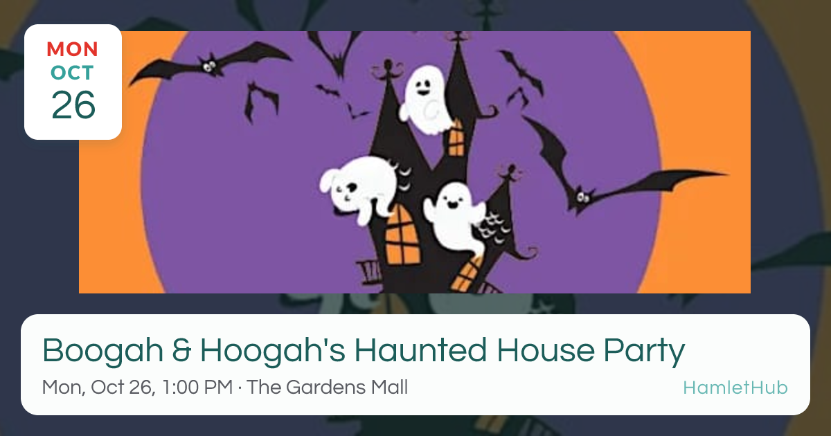 Boogah & Hoogah's Haunted House Party · Oct 26 · Palm Beach Gardens, FL ...