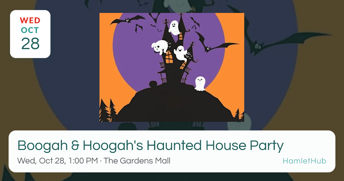 Boogah & Hoogah's Haunted House Party · Oct 28 · Palm Beach Gardens, FL ...