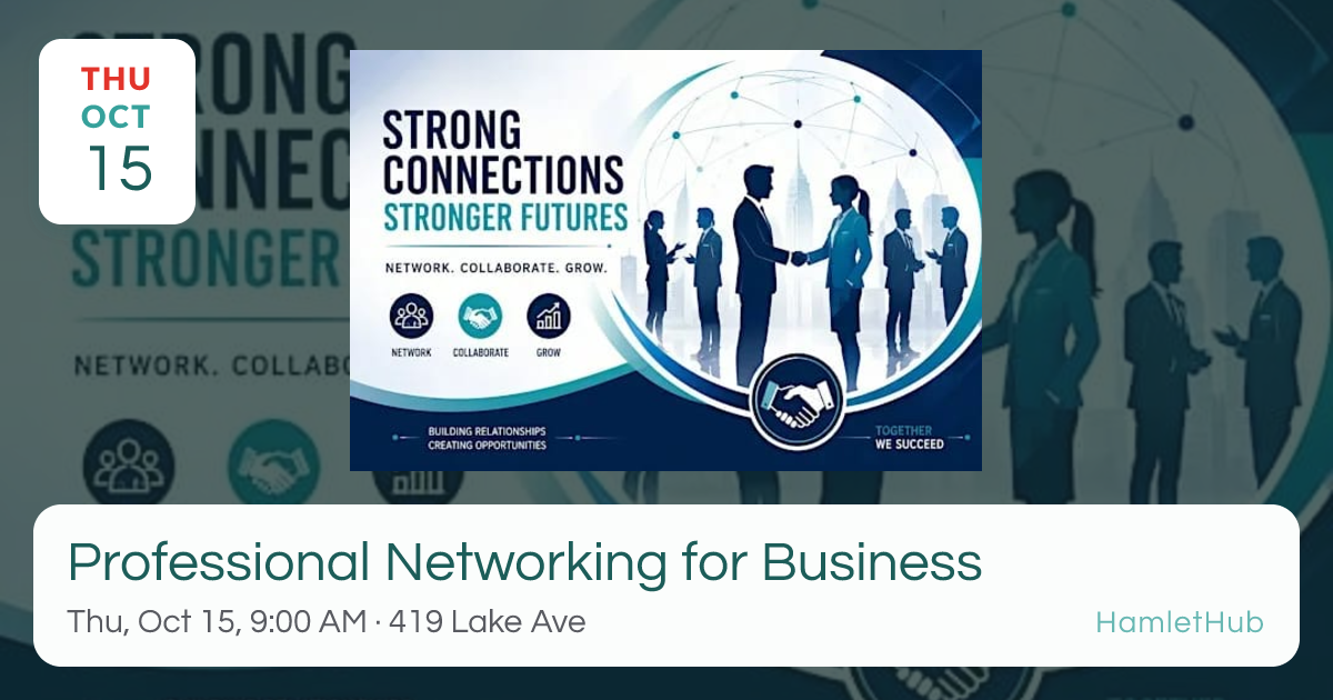 Professional Networking for Business · Oct 15 · Lake Worth Beach, FL ...